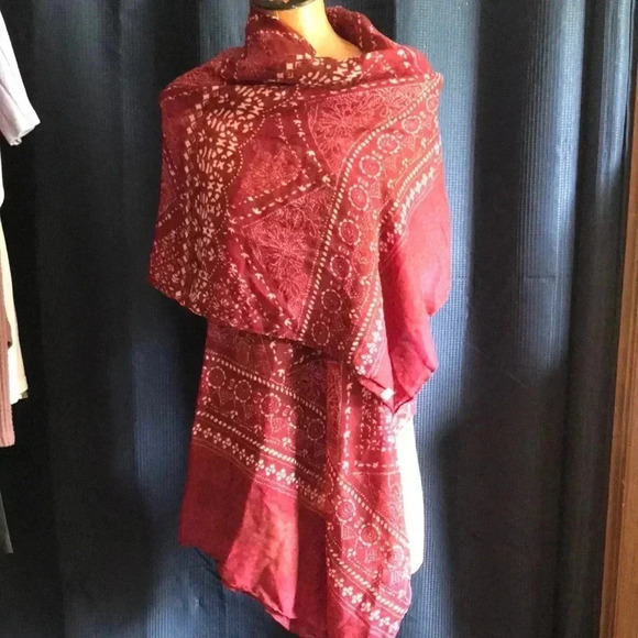 🧣 Burgundy‎ scarf 🧣 - Picture 1 of 14